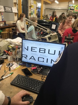 Nebula racing display board 2