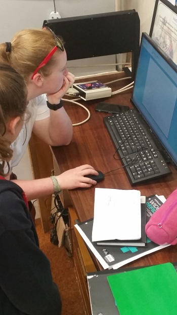 Dani teaching imogen 350
